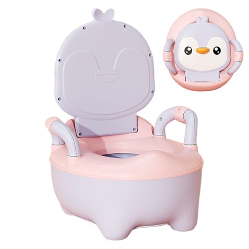 Kinder Töpfchentraining Toilette, Töpfchen -Training,Nicht-Schlupf-Penguin-Kinder Töpfchen - Leichter Urinal -Trainer, tragbare Reisebühne für das Spielen im Freien, Camping von Generisch