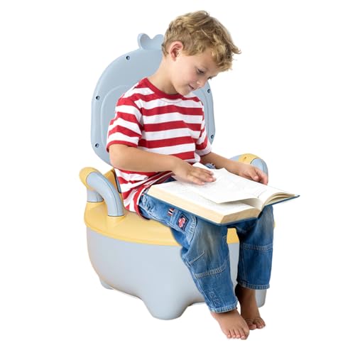 Kinder Töpfchentraining Toilette, Töpfchen -Training | Nicht-Schlupf-Penguin-Kinder Töpfchen | Tragbare Kinderkommode, leichte Reiseverkehrsvorräte für das Spielen im Freien, Camping von Generisch