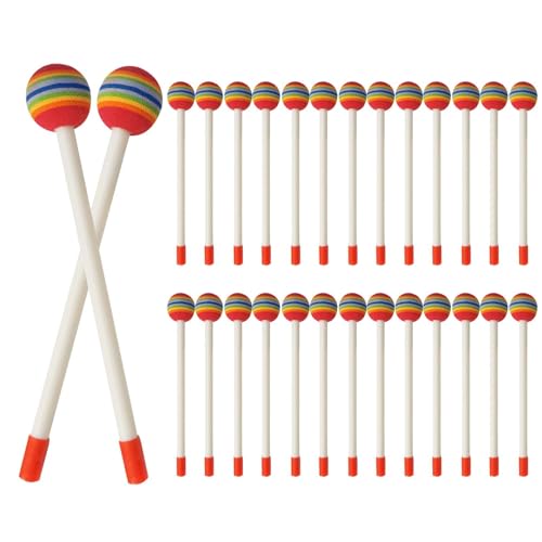 Kinder-Trommelstöcke, 28 Stück Rhythm Sticks Musikinstrumente Percussion-Musikspielzeug, Weiche Schlägel, Instrumentenzubehör für Kinder Kinder-Trommelstöcke, 28 Stück Rhythm Sticks Musikinstrumente Percussion-Musikspielzeug, Weiche Schlägel, Instrumentenzubehör für Kinder von Generisch