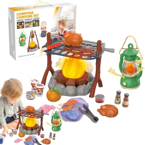 Kinder Tun Campingspielzeug - Spielen Sie Campfire Set, Und Mädchen Tun Camping -Set | Verbessern Sie Die Vorstellung Von Camping -Spielen, Geeignetes Anwendungs ​​-Lagerfeuer -Set Für Kreative von Generisch