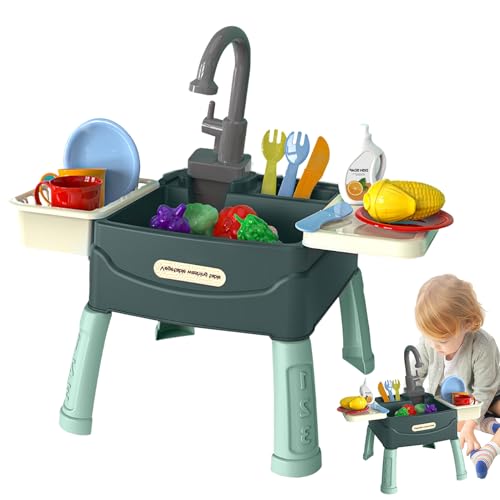 Kinder Wasser Waschbecken Spielzeug - realistisches Spielwaschbecken, lustige Rollenspielküchenset, simuliertes Sink Set, einfallsreiches Spiel | Pädagogische Täuschung vor, für Ki Kinder Wasser Waschbecken Spielzeug - realistisches Spielwaschbecken, lustige Rollenspielküchenset, simuliertes Sink Set, einfallsreiches Spiel | Pädagogische Täuschung vor, für Ki von Generisch