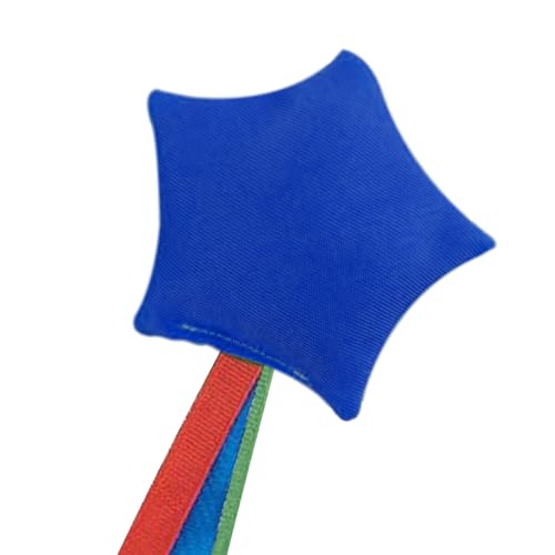 Kinder Wurfsäckchen,Kleine Wurfsäckchen Im Stern-Design - Tragbares Wurfspiel Mit Bändern Und Gewichten Für Karneval Schule Sportunterricht von Generisch