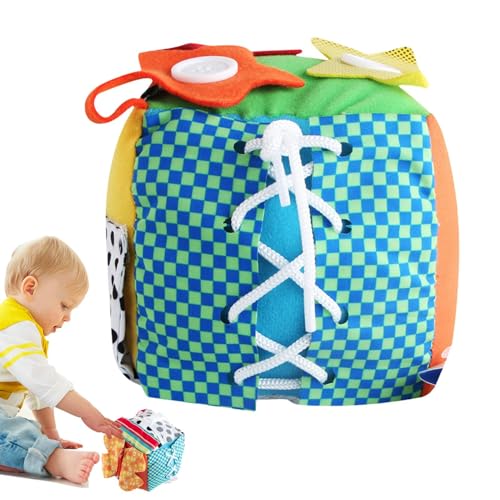 Kinder sensorische Spielzeuge - Soft -Learning -Box, Entwicklung von Feinmotorik, Frühstück, Pädagogikspielzeug für Kinder im Vorschulalter | Grundlegende Lebenskompetenztraining für Kinder sensorische Spielzeuge - Soft -Learning -Box, Entwicklung von Feinmotorik, Frühstück, Pädagogikspielzeug für Kinder im Vorschulalter | Grundlegende Lebenskompetenztraining für von Generisch