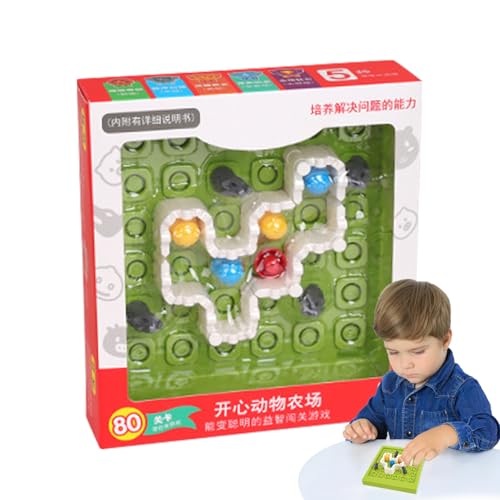 Kinderautospiel | Brettspiel Für Verkehr, Logisches Puzzle | Pädagogik- Und Reflexionsspielzeug | Kompakte Reisespiele | Geburtstag, Haus Oder Schulgeschenk von Generisch
