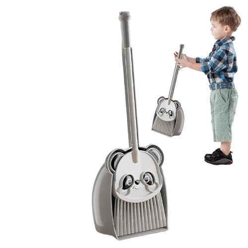 Kinderbesen Und Staubpan, Kinderbesen Und Staubpaner,Panda Cartoon Kids Cleaning Kit Mit Besen Und Staubpan-Housekeeping -, Kleine Reinigungsset -Kombination Vor, Um Für Die Heimküche Zu Spiel Kinderbesen Und Staubpan, Kinderbesen Und Staubpaner,Panda Cartoon Kids Cleaning Kit Mit Besen Und Staubpan-Housekeeping -, Kleine Reinigungsset -Kombination Vor, Um Für Die Heimküche Zu Spiel von Generisch