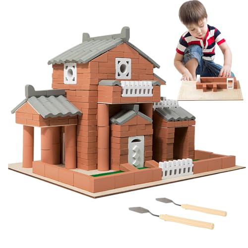 Kindergebäudespielzeug - Frühes Lernen Stapelblöcke, 3D -Puzzlespielzeug mit leuchtenden Farben, Formerkennung Bildungsset | Kreatives Baukit mit lustigen Designs für Kinderzimmer, Kindertagesstätte, von Generisch