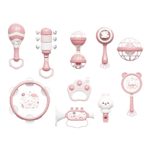 Kinderinstrumente,Kinderschlagzeug-Set Musikspielzeug - Tragbares Musikspielzeug Für Kinder Ab 18 Monate Kinderinstrumente,Kinderschlagzeug-Set Musikspielzeug - Tragbares Musikspielzeug Für Kinder Ab 18 Monate von Generisch