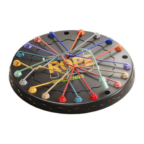Kinderkette Schachspielzeug - Spaß Macht das Seil Herausforderung Bildungsspielzeug | Logisches Denken Entwicklungsseilspiel Triggle Game für Kinder und Erwachsene | Schach -Puzzle -Brettspiel, Brain von Generisch