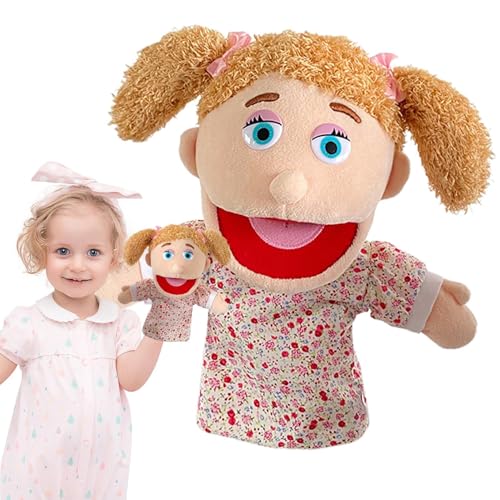 Kinderpuppen,Kinderhandpuppen | Vaterpuppen Spielzeug,Geschichtenerzählpuppen Für Mädchen Und, Kinderhandpuppen, Puppentheaterspielzeug, Weiche Familienpuppen von Generisch