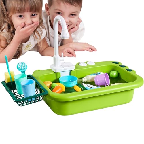 Kinderreinigung Spielzeugset, Spielen Spüle Spielzeug | Buntes Kinder sinken Spielzeug mit fließendem Wasser,Lustige Roadtrip -Aktivitäten, Kinderreisespiele für, Mädchen Kinderreinigung Spielzeugset, Spielen Spüle Spielzeug | Buntes Kinder sinken Spielzeug mit fließendem Wasser,Lustige Roadtrip -Aktivitäten, Kinderreisespiele für, Mädchen von Generisch