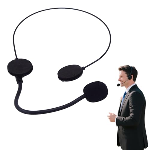 Kinderrequisite Kostüm Zubehör, Sänger Headset Kopfhörer Kostüm Zubehör Requisite, Cosplay Kopfbedeckung Party Kinderrequisite Kostüm Zubehör, Sänger Headset Kopfhörer Kostüm Zubehör Requisite, Cosplay Kopfbedeckung Party von Generisch