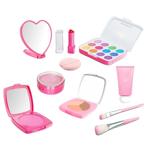 Kinderschmink-Spielzeug-Set – ungiftiges Kinderschmink-Set | Kinderschminke zum Schminken der Palette | Christmment Birthday Toet von Generisch