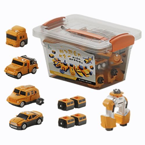 Kinderspielfahrzeuge, zusammengebautes Spielzeugauto - Magnetische Kinderfahrzeuge, zusammengebautes Konstruktionsspielzeug - Fahrzeugblöcke, Sammelfiguren für Kinder für Schlafsaal, Wohnzimmer von Generisch