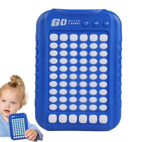 Kinderspielkonsole, Handheld -Spiele für Kinder | Kleinspielkonsole für Reisen,Trainingsmaschine, Roadtrip -Spielzeug, elektronische Lernsysteme zum Weihnachtsgeburtstag von Generisch