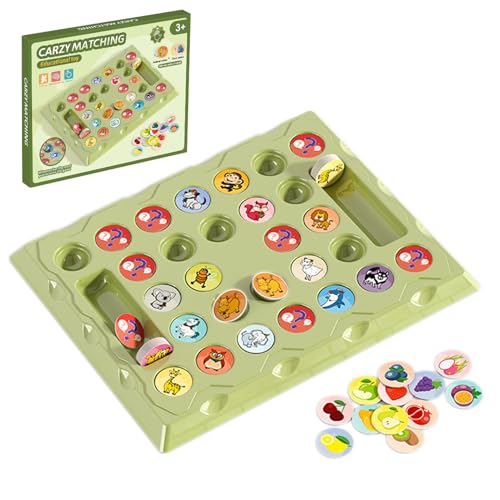 Kinderspielspiel, Matching Chess Game, Tabletop Zwei-Spieler-Interaktion Schachbrettspiel, Eltern-Kinder-Interaktion Spielen Spielzeug für, Mädchen, Kinder, Familie von Generisch