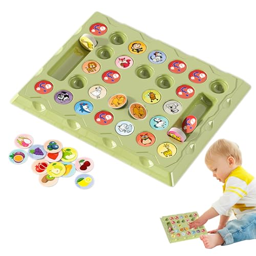Kinderspielspiel, Matching Chess Game - Zwei-Spieler-Lernen Flipping Match Brettspiel | Lustige Eltern-Kinder-Interaktives Spielzeug für Kinder, Freunde, Familie Kinderspielspiel, Matching Chess Game - Zwei-Spieler-Lernen Flipping Match Brettspiel | Lustige Eltern-Kinder-Interaktives Spielzeug für Kinder, Freunde, Familie von Generisch