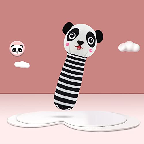 Kinderspielzeug Lernspielzeug Sensory Toys Stuffed Pädagogisches Pair Babyrassel Rasselspielzeug Funny Shape Toy Handrassel für Babys Plüsch ab 0+ MonatenBaby Unisex Greif Baby (D, One Size) von Generisch