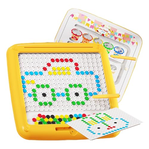 Kinderspielzeug Magnetisches Zeichenbrett, Magnetisches Zeichenbrett für Kinder | Lern-Doodle-Brett mit Magnetperlen - Vorschulpädagogisches Spielzeug, großes Doodle-Brett, Lernerlebnis für und Mädche Kinderspielzeug Magnetisches Zeichenbrett, Magnetisches Zeichenbrett für Kinder | Lern-Doodle-Brett mit Magnetperlen - Vorschulpädagogisches Spielzeug, großes Doodle-Brett, Lernerlebnis für und Mädche von Generisch