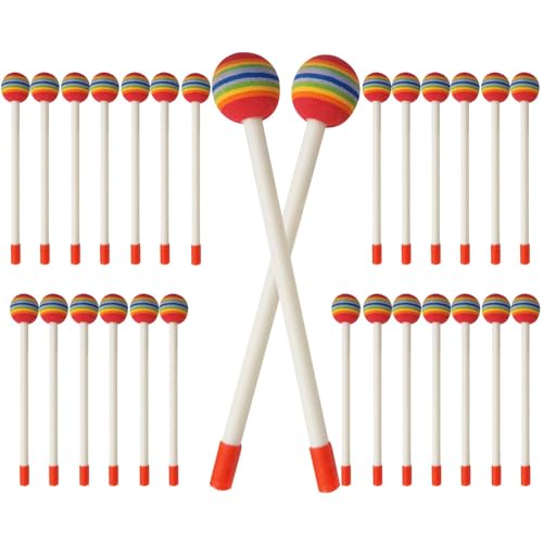 Kindertrommelstöcke, Trommelstöcke für Kinder,Musikinstrumente Rhythm Sticks 28 Stück | Weiche Regenbogen-Lollipop-Trommelstöcke, buntes Musikspielzeug, Schlaginstrument für Kinder und Erwachsene Kindertrommelstöcke, Trommelstöcke für Kinder,Musikinstrumente Rhythm Sticks 28 Stück | Weiche Regenbogen-Lollipop-Trommelstöcke, buntes Musikspielzeug, Schlaginstrument für Kinder und Erwachsene von Generisch