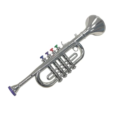 Kindertrompete Spielzeug 4 Noten Trompete Für Kleinkinder 37 cm Spaß Musikspielzeug Kunststoff Horn Kinder Trompete Inspirierendes Spielzeug Zur Unterstützung des Musiklerne Kindertrompete Spielzeug 4 Noten Trompete Für Kleinkinder 37 cm Spaß Musikspielzeug Kunststoff Horn Kinder Trompete Inspirierendes Spielzeug Zur Unterstützung des Musiklerne von Generisch