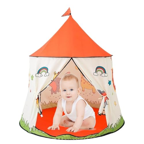 Kinderzelt, Kinderzelt - Kleinkindschloss für das Play - Kinderzelten Playhouse für und Mädchen Geburtstag, Babys Indoor & Outdoor -Nutzungsspielzentrum Kinderzelt, Kinderzelt - Kleinkindschloss für das Play - Kinderzelten Playhouse für und Mädchen Geburtstag, Babys Indoor & Outdoor -Nutzungsspielzentrum von Generisch