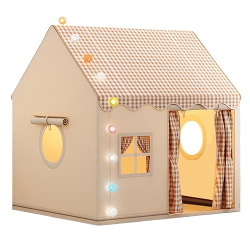 Kinderzelt Innenräume - Spielhaus Mit Lichtern Innen-, Innen- Und Treps Play Home | Geeignetes Indoor -Spielplatzausrüstung, Large Playhouse Kids Indoor Playhouse Kleinkind, Kinderzelte Für Inside Kinderzelt Innenräume - Spielhaus Mit Lichtern Innen-, Innen- Und Treps Play Home | Geeignetes Indoor -Spielplatzausrüstung, Large Playhouse Kids Indoor Playhouse Kleinkind, Kinderzelte Für Inside von Generisch