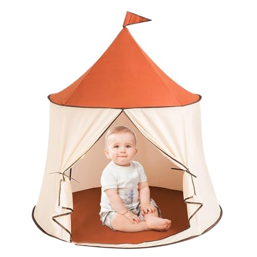 Kinderzelt – Mädchen Spielhaus Spielschloss | Spielhaus Zelt drinnen, Spielhaus Kinder Schloss für Mädchen Jungen Outdoor Hinterhof Garten Kinderzelt – Mädchen Spielhaus Spielschloss | Spielhaus Zelt drinnen, Spielhaus Kinder Schloss für Mädchen Jungen Outdoor Hinterhof Garten von Generisch