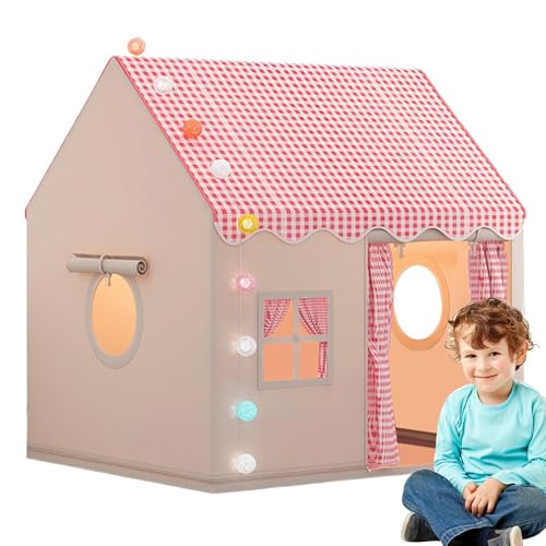 Kinderzelt mit Matte | Kinderspielzelt im Innenbereich |Großes Spielhaus Für Kinder | Indoor-Kinderzelt für und Mädchen | Zelte Für Kinder Im Innenbereich | Schloss kleines Haus Kinderzelt mit Matte | Kinderspielzelt im Innenbereich |Großes Spielhaus Für Kinder | Indoor-Kinderzelt für und Mädchen | Zelte Für Kinder Im Innenbereich | Schloss kleines Haus von Generisch