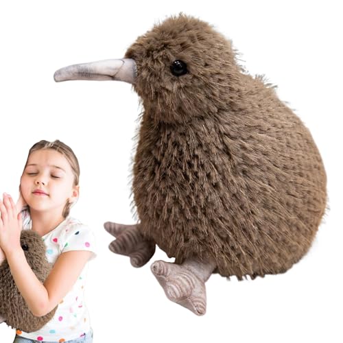 Kiwi-Vogel-Kuscheltier,Kiwi-Vogel-Puppe, Vogel-Tier-Plüsch-Kiwi-Spielzeug, Hässliche Kiwi-Plüschpuppe, süßes realistisches Plüschtier für Vogelbeobachter, Mädchen, Kinder Kiwi-Vogel-Kuscheltier,Kiwi-Vogel-Puppe, Vogel-Tier-Plüsch-Kiwi-Spielzeug, Hässliche Kiwi-Plüschpuppe, süßes realistisches Plüschtier für Vogelbeobachter, Mädchen, Kinder von Generisch