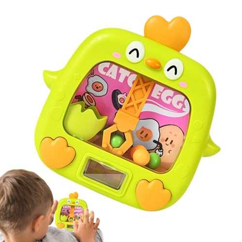 Klauenmaschine Spielzeug,Kleine Klauenmaschine - Elektronische Greifmaschine Chicken Fun Claw Machine,Interaktiver Süßigkeitenautomat, kleines -Spiel für und Kinder Klauenmaschine Spielzeug,Kleine Klauenmaschine - Elektronische Greifmaschine Chicken Fun Claw Machine,Interaktiver Süßigkeitenautomat, kleines -Spiel für und Kinder von Generisch