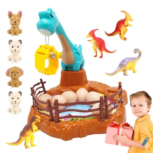 Klauenmaschine für Kinder, Kinderklauenmaschine,Dinosaurierautomatenspielzeug Klaue | Tiere Desktop Interaktive Brettspiele für und Mädchen am Geburtstag von 3 Jahren von Generisch