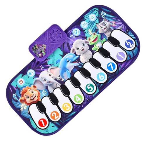Klaviermatte, Babyspielmatte mit Klavier,Nettes Baby -Spiele Matte Klavier | -Musikinstrumente, elektronisches Musikspielzeug, Kriechspielzeug zum Spaß für Kinder über 3 Jahre alt von Generisch