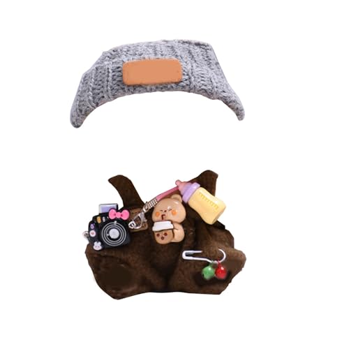 Kleidung für 17 cm Labubu Puppen, Kuscheltier Bekleidung Set Outfit Zubehör für 17cm Labubu Plush Toy, Puppenzubehör, Süße Puppe Klamotten Puppenkleidung für Labobo Puppen Kinder Geschenke (G1) Kleidung für 17 cm Labubu Puppen, Kuscheltier Bekleidung Set Outfit Zubehör für 17cm Labubu Plush Toy, Puppenzubehör, Süße Puppe Klamotten Puppenkleidung für Labobo Puppen Kinder Geschenke (G1) von Generisch