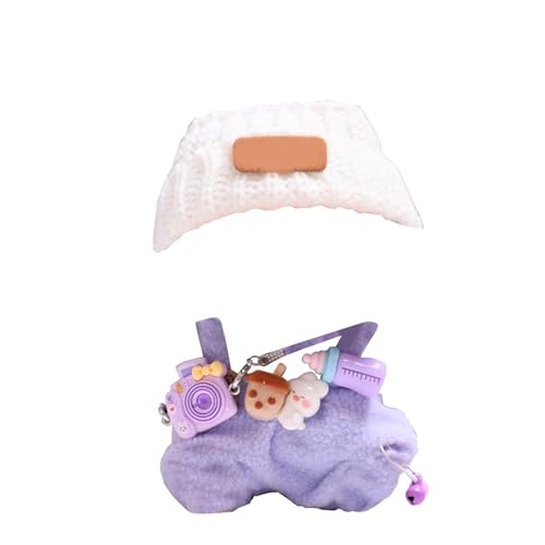 Kleidung für 17 cm Puppen, Kuscheltier Bekleidung Set Outfit Zubehör für 17cm Plush Toy, Puppenzubehör, Süße Puppe Klamotten Puppenkleidung für Puppen Kinder Geschenke (E1) Kleidung für 17 cm Puppen, Kuscheltier Bekleidung Set Outfit Zubehör für 17cm Plush Toy, Puppenzubehör, Süße Puppe Klamotten Puppenkleidung für Puppen Kinder Geschenke (E1) von Generisch