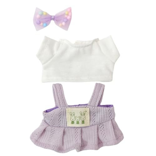 Kleidung für 5,9/6,7 Mehrere stylische Outfit-Sets können zum Wechseln der Kleidung für Ihre 15 und 17-cm-Puppen verwendet Werden. DIY-Kunst (B, A) von Generisch
