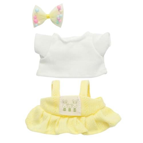Kleidung für 5,9/6,7 Mehrere stylische Outfit-Sets können zum Wechseln der Kleidung für Ihre 15 und 17-cm-Puppen verwendet Werden. DIY-Kunst (C, A) von Generisch