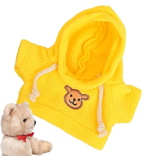 Kleidung für Kuscheltiere,Plüschpuppenkleidung,Cartoon-Kleidung für Plüschtiere |Sammelbares Plüsch-Capybara-Puppenkostüm, Pullover, Puppen-Outfits, Zubehör für Puppen mit Einer Größe von 7,87 b von Generisch