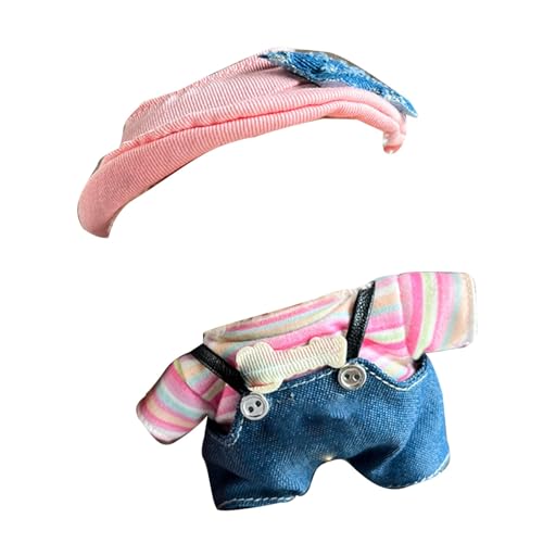 Kleidung für Puppe, 2025 Bekleidung für 17cm Plüsch, Puppenkleidung für Kleidung, Zubehör für Puppe, Geeignet für alle Puppen 17 cm (#3) von Generisch