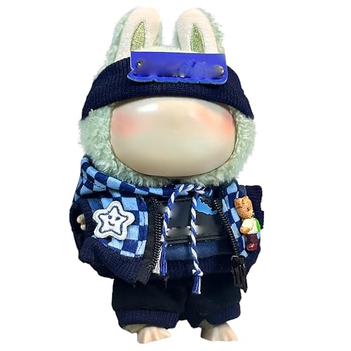 Kleidung passend für L-BU Puppe, Mode-Puppenkleidung, Outfit-Set, niedliches Themen-Designer-Spielzeug, Kleiderzubehör für Sammler-Fans, Display (ohne Puppe und keine Schuhe) von Generisch