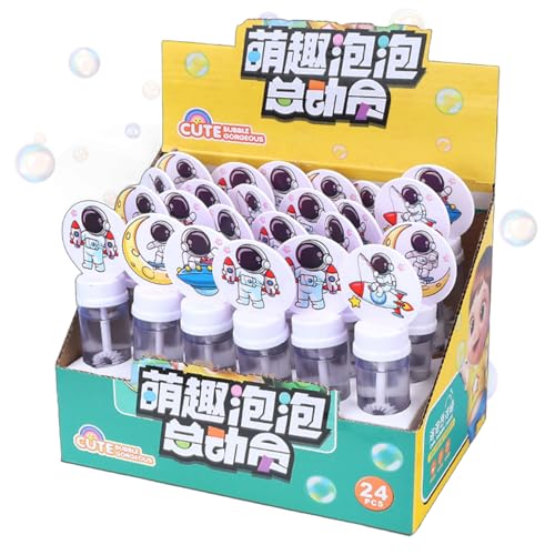 Kleine Blasenstäbe, Partyblasenstäbe - 24-Pieces Children Bubble Blower Game Toys | Outdoor Play Party Gefälligkeiten für Garten Hinterhof Rasenpool Karneval von Generisch