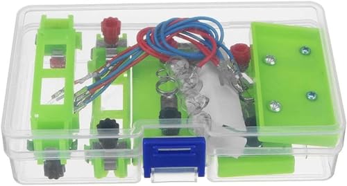 Kleine Glühbirnen-Experimentierausrüstung, Serien- und Parallelschaltungs-Kit mit Lampenfassung, Batteriekasten und Sockelsockel für Physikunterricht Kleine Glühbirnen-Experimentierausrüstung, Serien- und Parallelschaltungs-Kit mit Lampenfassung, Batteriekasten und Sockelsockel für Physikunterricht von Generisch