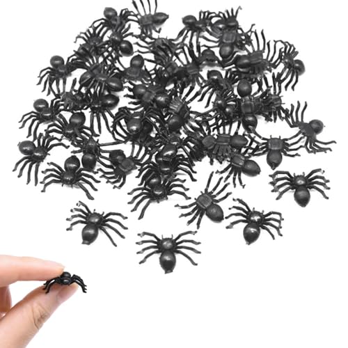 Kleine Spinnendekorationen,Halloween-Spinnendekorationen | 50X gruselige Spinnen,Halloween-Streich-Requisiten für Kostümpartys, Karneval, Halloween-Scherzdekoration Kleine Spinnendekorationen,Halloween-Spinnendekorationen | 50X gruselige Spinnen,Halloween-Streich-Requisiten für Kostümpartys, Karneval, Halloween-Scherzdekoration von Generisch