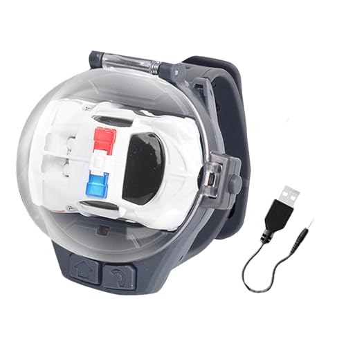Kleine Uhr RC -Autospielzeug | Watch Fernsteuerauto -Spielzeug | Mini Rennwagen Handgelenk | Tragbarer RC Watch | 2,4 GHz kleine Rennwagen Toyy für Fernbedienungsfahrzeug mit Fernbedienung m Kleine Uhr RC -Autospielzeug | Watch Fernsteuerauto -Spielzeug | Mini Rennwagen Handgelenk | Tragbarer RC Watch | 2,4 GHz kleine Rennwagen Toyy für Fernbedienungsfahrzeug mit Fernbedienung m von Generisch