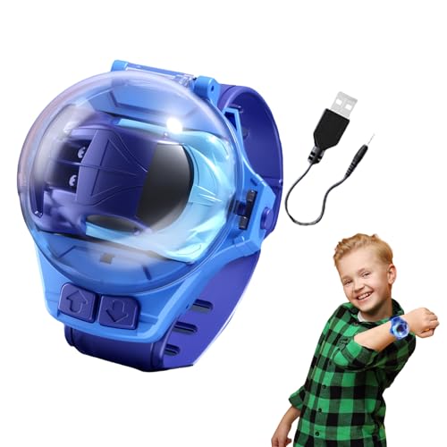 Kleine Uhr RC -Autospielzeug | Watch Fernsteuerauto -Spielzeug | Mini Rennwagen Handgelenk | Tragbarer RC Watch | 2,4 GHz kleine Rennwagen Toyy für Fernbedienungsfahrzeug mit Fernbedienung m Kleine Uhr RC -Autospielzeug | Watch Fernsteuerauto -Spielzeug | Mini Rennwagen Handgelenk | Tragbarer RC Watch | 2,4 GHz kleine Rennwagen Toyy für Fernbedienungsfahrzeug mit Fernbedienung m von Generisch