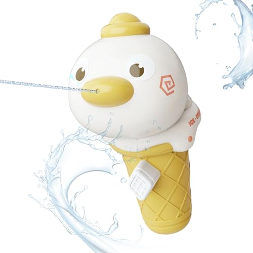 Kleine Wasserspritze | Cartoon-Eiscreme Wasserspritzenschlacht Spielzeug,Vorschul-Lernaktivität & Tragbare Sommeraktivität Für Garten & Feste von Generisch