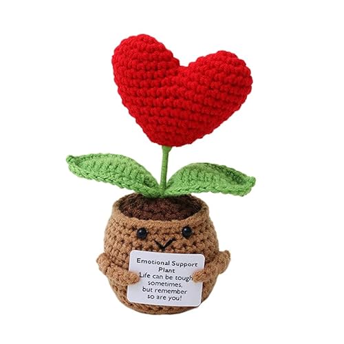 Kleine lustige positive Geschenke, kleines, handgefertigtes gehäkeltes süßes Zeug, inspirierende Geschenke für Frauen und Männer, Geburtstagsgeschenke, emotionale Motivationsdekoration Kleine lustige positive Geschenke, kleines, handgefertigtes gehäkeltes süßes Zeug, inspirierende Geschenke für Frauen und Männer, Geburtstagsgeschenke, emotionale Motivationsdekoration von Generisch