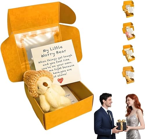 Kleiner Bär in Box, der ultimative Partner für emotionale Unterstützung, bringt Ihnen Ermutigung und Wärme, mit inspirierender Karte, herzerwärmendes Geschenk für Geburtstage, Feiertage und Jubiläen Kleiner Bär in Box, der ultimative Partner für emotionale Unterstützung, bringt Ihnen Ermutigung und Wärme, mit inspirierender Karte, herzerwärmendes Geschenk für Geburtstage, Feiertage und Jubiläen von Generisch