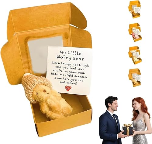 Kleiner Bär in Box, der ultimative Partner für emotionale Unterstützung, bringt Ihnen Ermutigung und Wärme, mit inspirierender Karte, herzerwärmendes Geschenk für Geburtstage, Feiertage und Jubiläen Kleiner Bär in Box, der ultimative Partner für emotionale Unterstützung, bringt Ihnen Ermutigung und Wärme, mit inspirierender Karte, herzerwärmendes Geschenk für Geburtstage, Feiertage und Jubiläen von Generisch