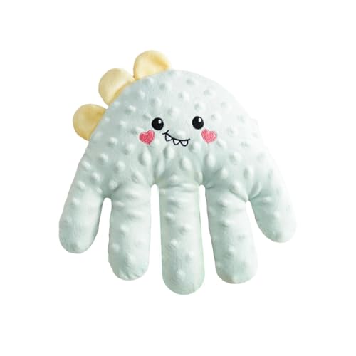 Kleiner Mann. Einschlafhilfe – Automatische Patscher-Hand – Kuscheltier mit Beruhigendem Klopfen – Ideal bei Einschlafproblemen & 3-Monats,Kissen Hug,Beruhigende Babyhandfläche (A) von Generisch