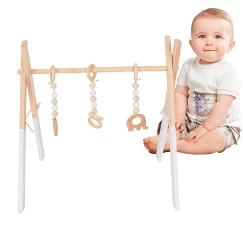 Kleinkindaktivitäts -Fitnessstudio - Umweltfreundliche Kiefernholz -Holzrahmen | Minimalistische Baby -Fitnessstudio, Babypummi -Zeit Matte, Holzbogenaktivitäts -Fitnessstudio, Weiches Hängsspielzeug Kleinkindaktivitäts -Fitnessstudio - Umweltfreundliche Kiefernholz -Holzrahmen | Minimalistische Baby -Fitnessstudio, Babypummi -Zeit Matte, Holzbogenaktivitäts -Fitnessstudio, Weiches Hängsspielzeug von Generisch